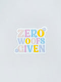 Zero Woofs Given 🐶
