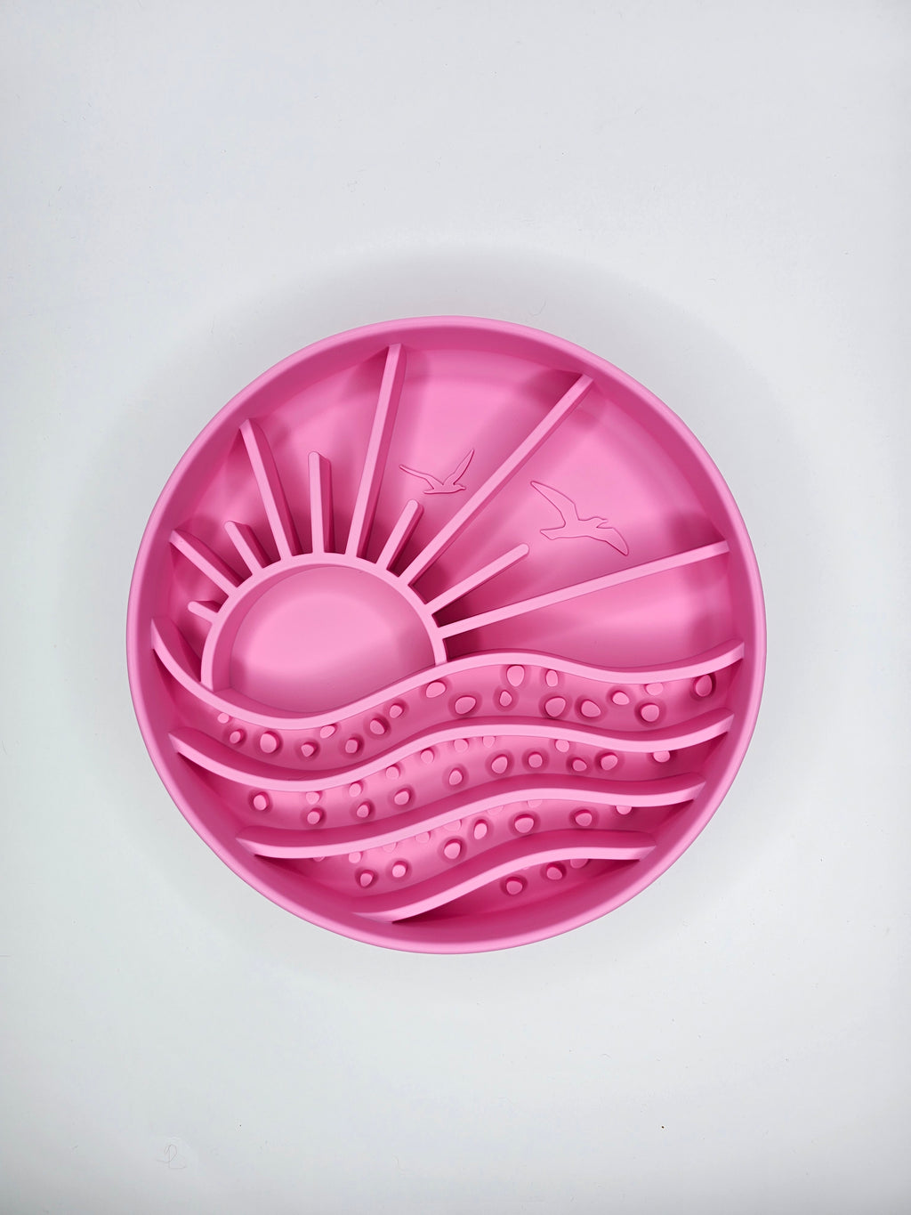 The Ocean Waves Slow Feeder / Pink 🌊
