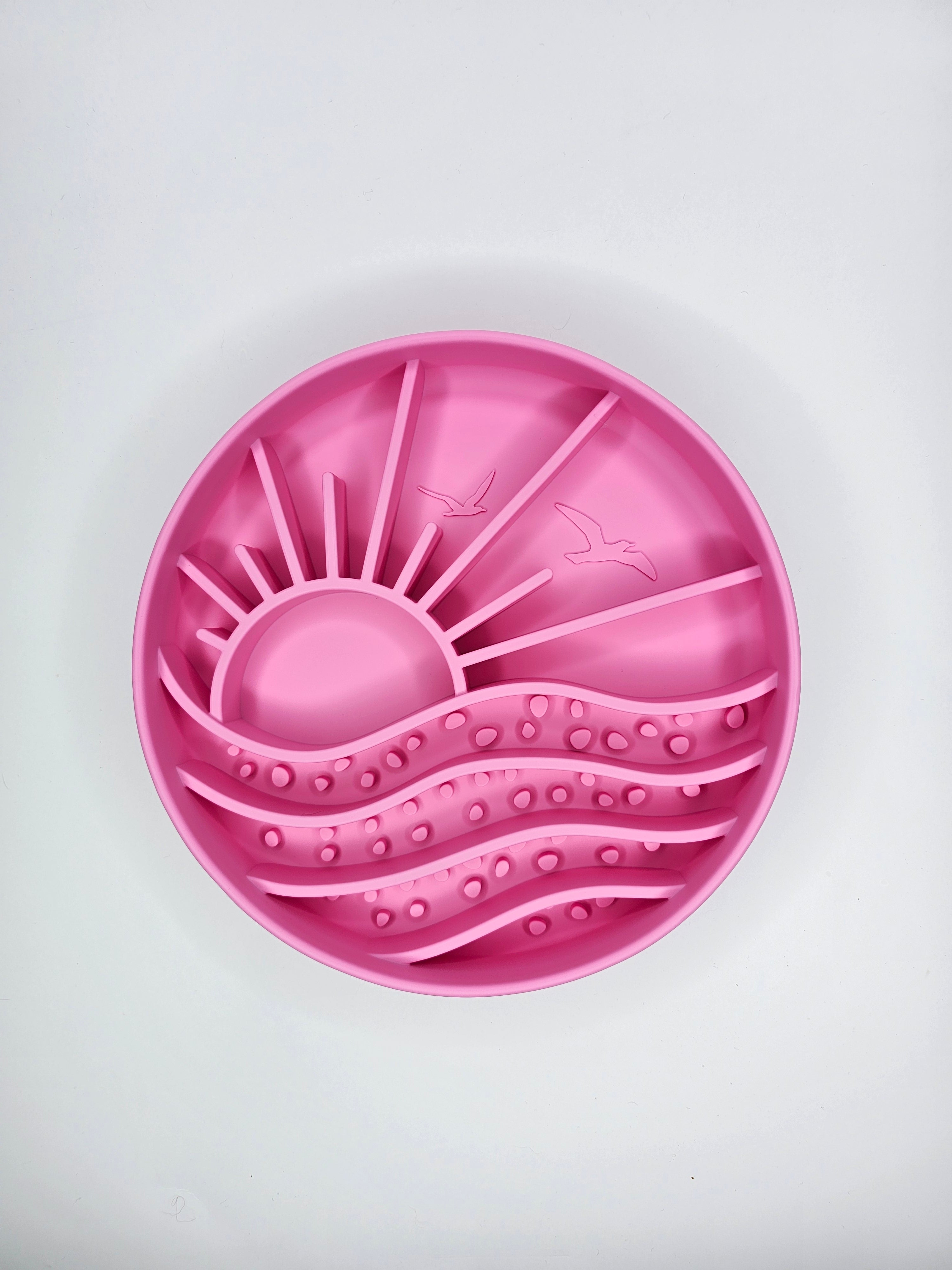 The Ocean Waves Slow Feeder / Pink 🌊